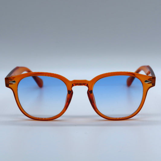 Orange bluefade shades