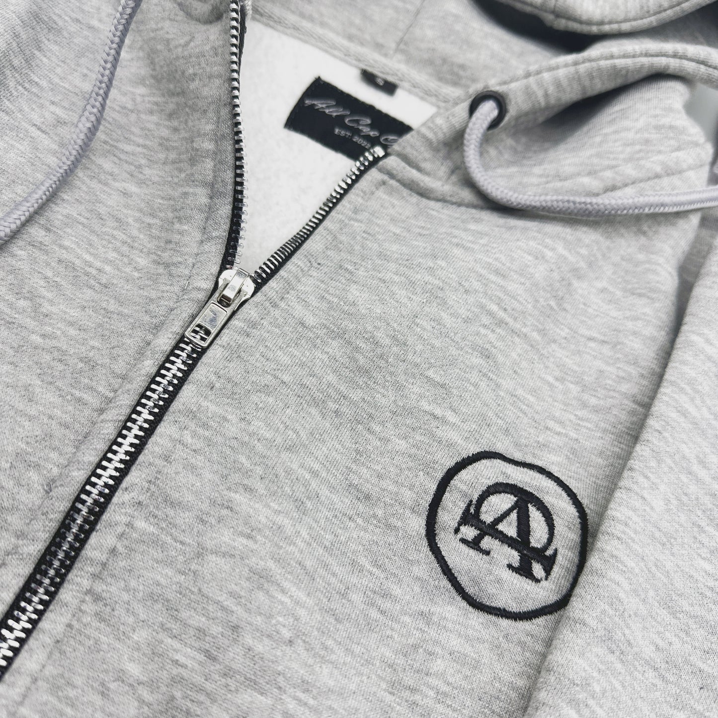 "The Grey Zip-Up"