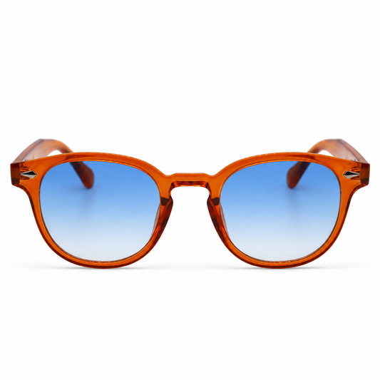 Orange bluefade shades