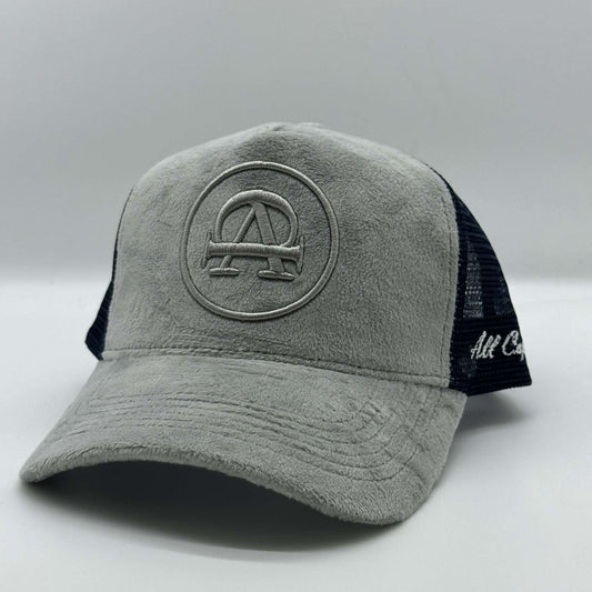 "Grey Mountain" Velvet Cap