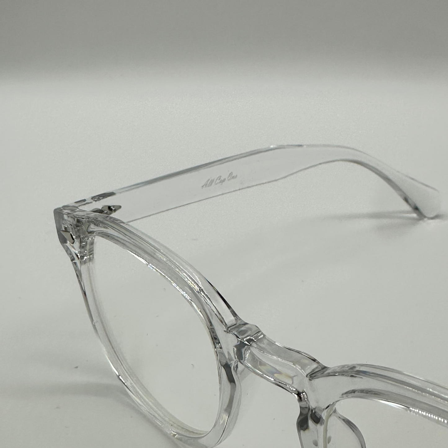 Transparent round shades