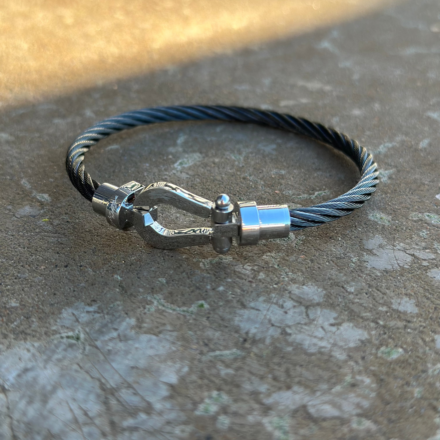 Black Metal Bracelet