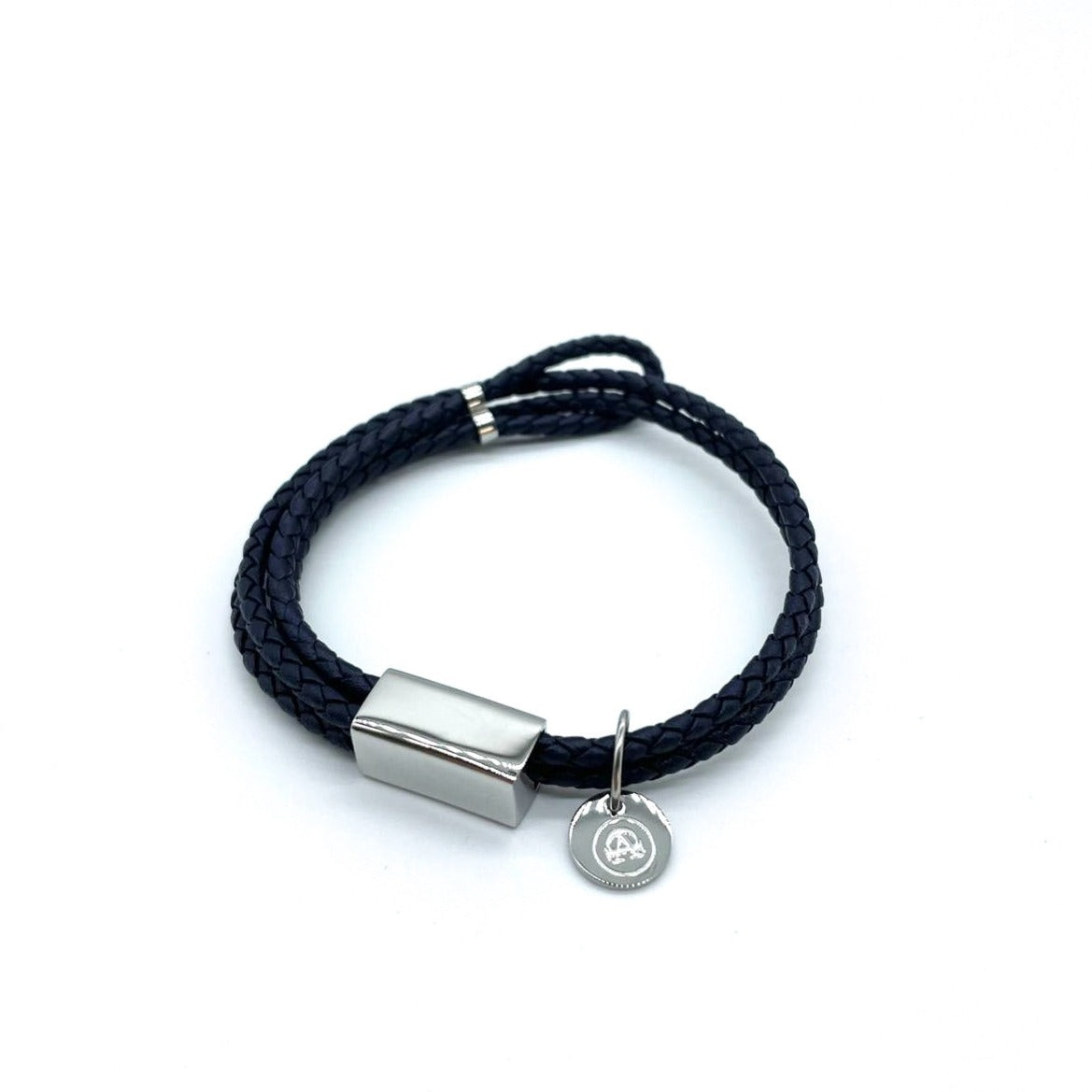 The "Darkblue Leather Bracelet"