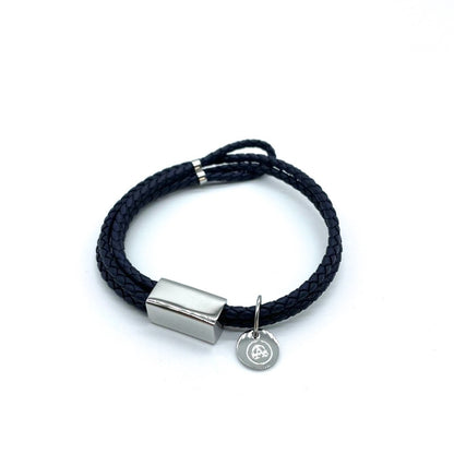 The "Darkblue Leather Bracelet"