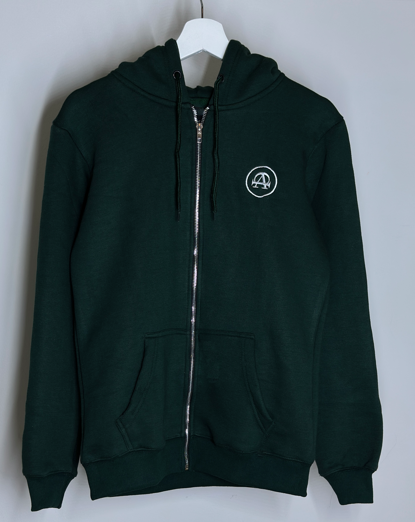 "The Darkgreen Zip-Up"